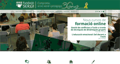 Desktop Screenshot of fundaciosergi.org